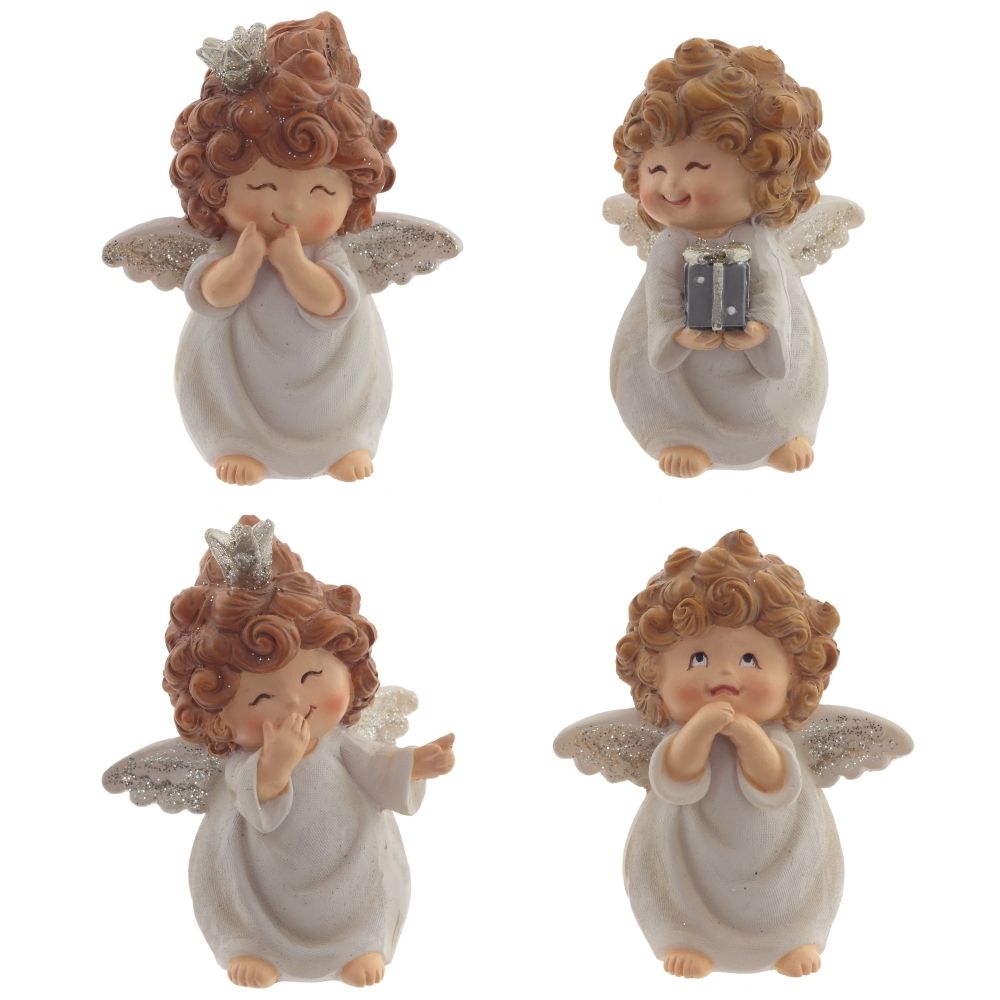GAEM Фигурка декоративная "Ангелочек", L4 W4 H5,5 см, 4в.