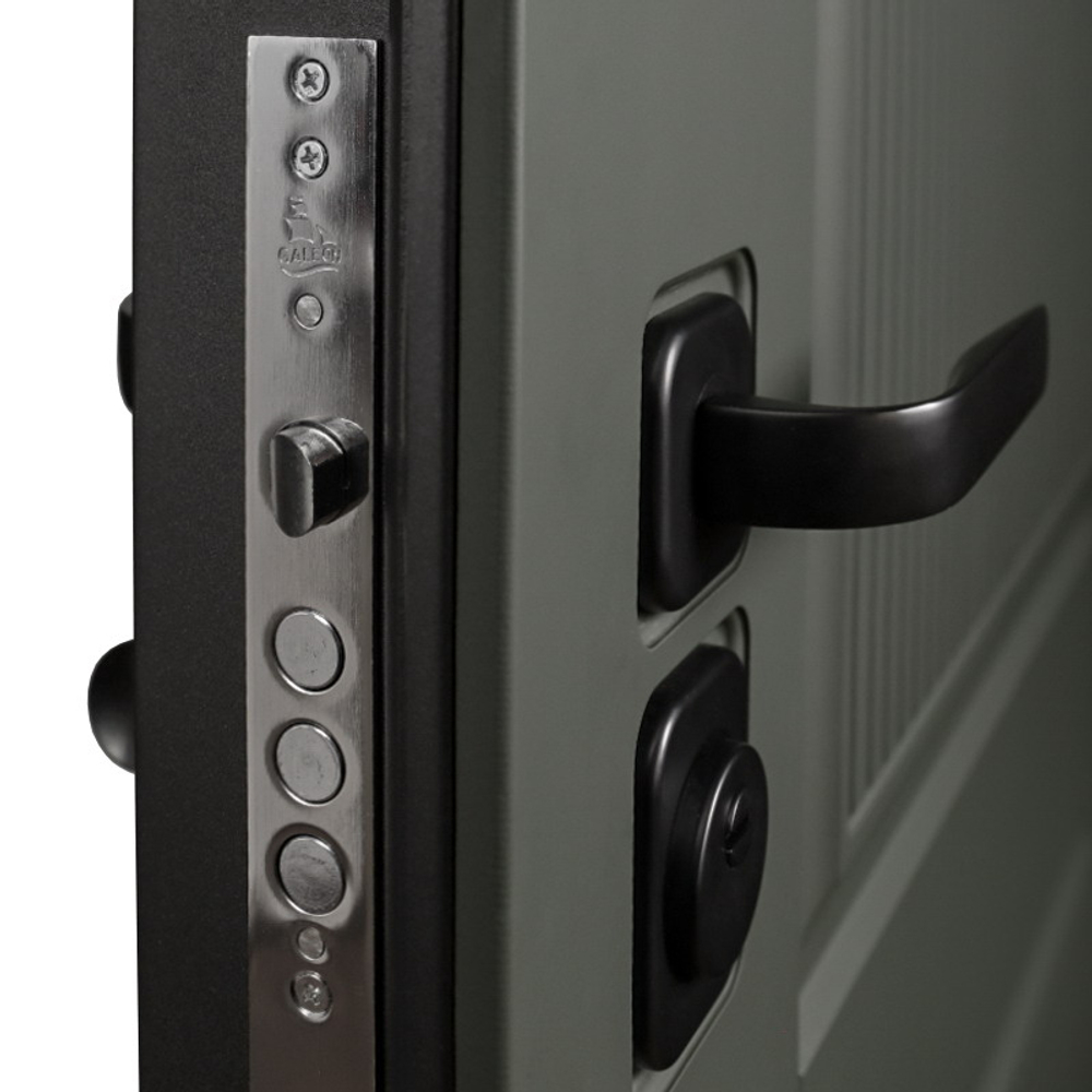 Стальная дверь "Scandi" с зеркалом