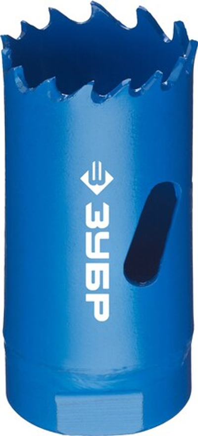 ЗУБР 25 мм, сталь Р6М5, биметаллическая коронка (29531-025)