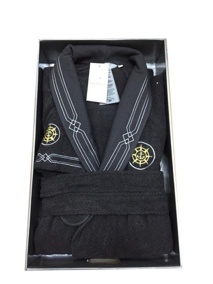 ELEGANZE махровый мужской халат с тапочками Maison Dor Турция