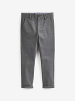 Брюки чинос стрейч для мальчика Next D70-657, Темно-серый