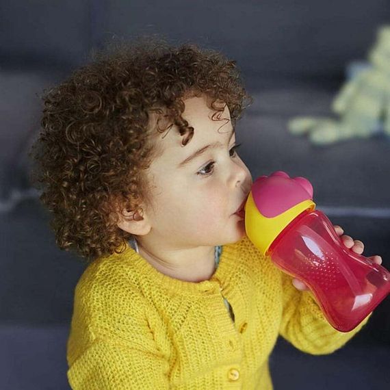 Biberon \ Bendy straw cup 300ml, 12m+, Straw Cups, single pack, girl