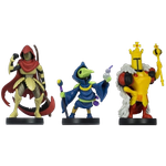 Набор из 3 фигурок Amiibo Shovel Knight Treasure Trove Shovel Knight Коллекция