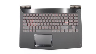 Верхняя панель с клавиатурой (топкейс) для ноутбука Lenovo Legion Y520-15IKBN 80WK раскладка - русская, с подсветкой, чёрный (5CB0Q67203), оригинал