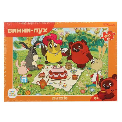 Пазл 260эл. "Винни Пух (new)" (Степ пазл)