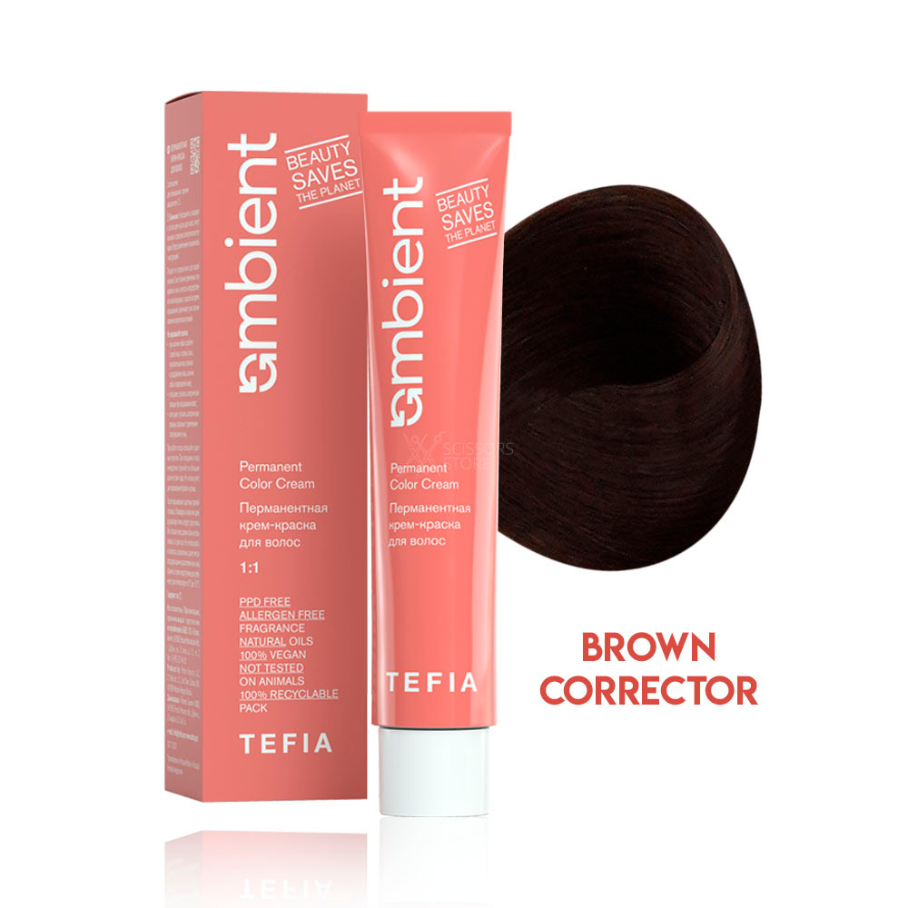 Перманентная крем-краска для волос Ambient, 60 мл