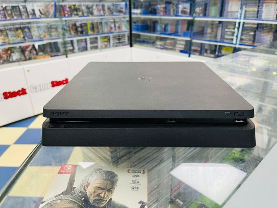 Sony Playstation 4 Slim 1TB CUH-2008B, Без коробки, S/N: 03274523935629512  (PS4, Б/У)