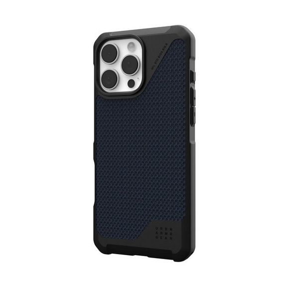 Чехол UAG Metropolis LT для iPhone 16 Pro Max синий (Kevlar Mallard) 114453113955