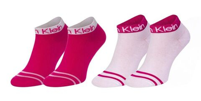 Теннисные носки Calvin Klein Quarter with Coolmax Fibers 2P - magenta