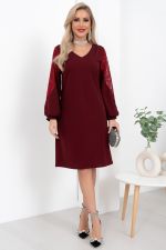 Платье Милана (марсала) Р11-2001/3 Nikol