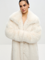 Шуба NORD длинная искусственного меха