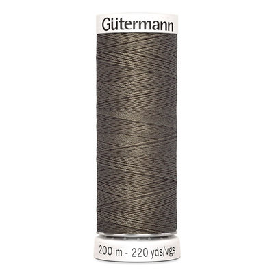 01 Нить Sew-All 100/200 м для всех материалов, 100% полиэстер Gutermann 748277 (727 дымчато серо-зеленый)