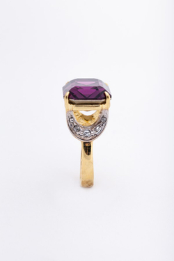 "Шквал" кольцо в золотом покрытии из коллекции "Погода" от  Jenavi