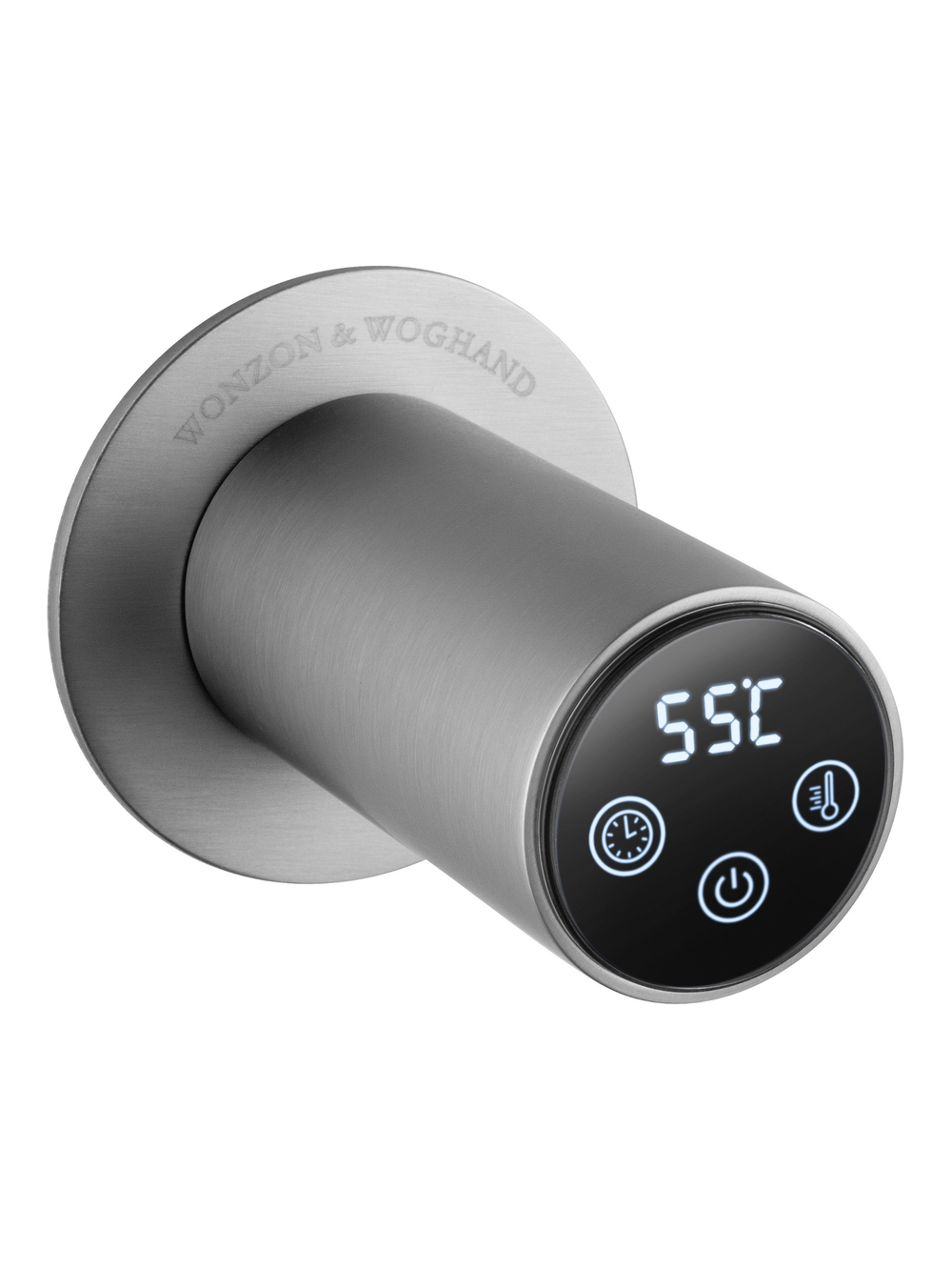 Полотенцесушитель электрический встраиваемый WONZON & WOGHAND BADEN, Брашированный никель (WW-AL366-BR)