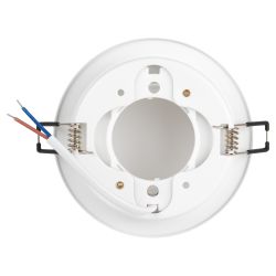 Светильник встраиваемый ЭРА KL115 WH под лампу GX53 белый