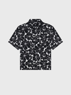Рубашка Stussy Floral Hawaiian Black