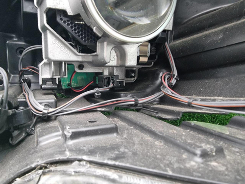 Битая Фара правая Kia Rio 4 FB (2020-2022) галоген