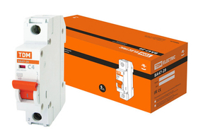 Авт. выкл.ВА47-29 1Р  4А 4,5кА х-ка С TDM SQ0206-0068