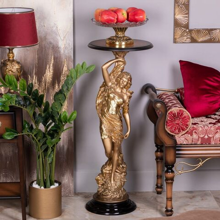 Подставка декоративная Изабель Бронза Орех