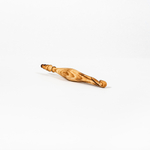 Деревянный крючок для вязания из древесины кедра 11 мм. K258