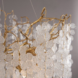 Люстра Cloyd HAOMA C8 / Ø80 см - латунь (арт.10910)