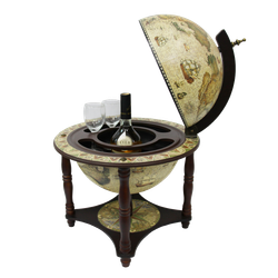 Jufeng Глобус-бар настольный d 33 светлый