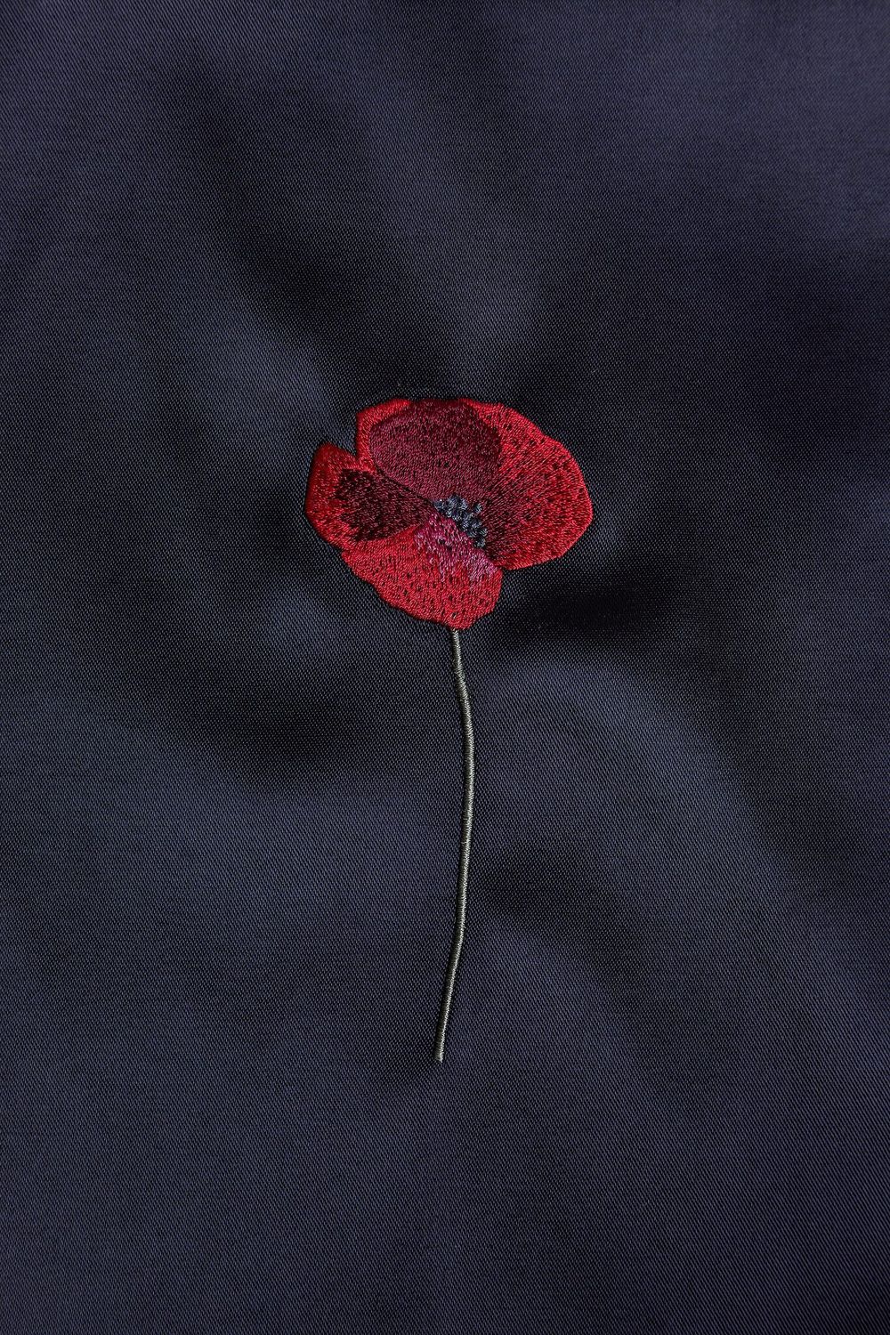 Шоппер Гербарий Мак черный