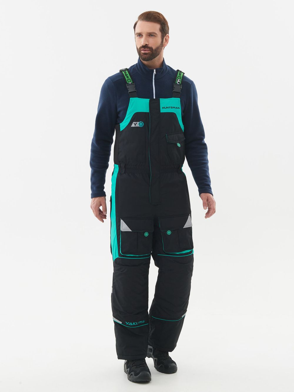 Костюм зимний Yakutia ткань Galaxy Breathable цвет Черный