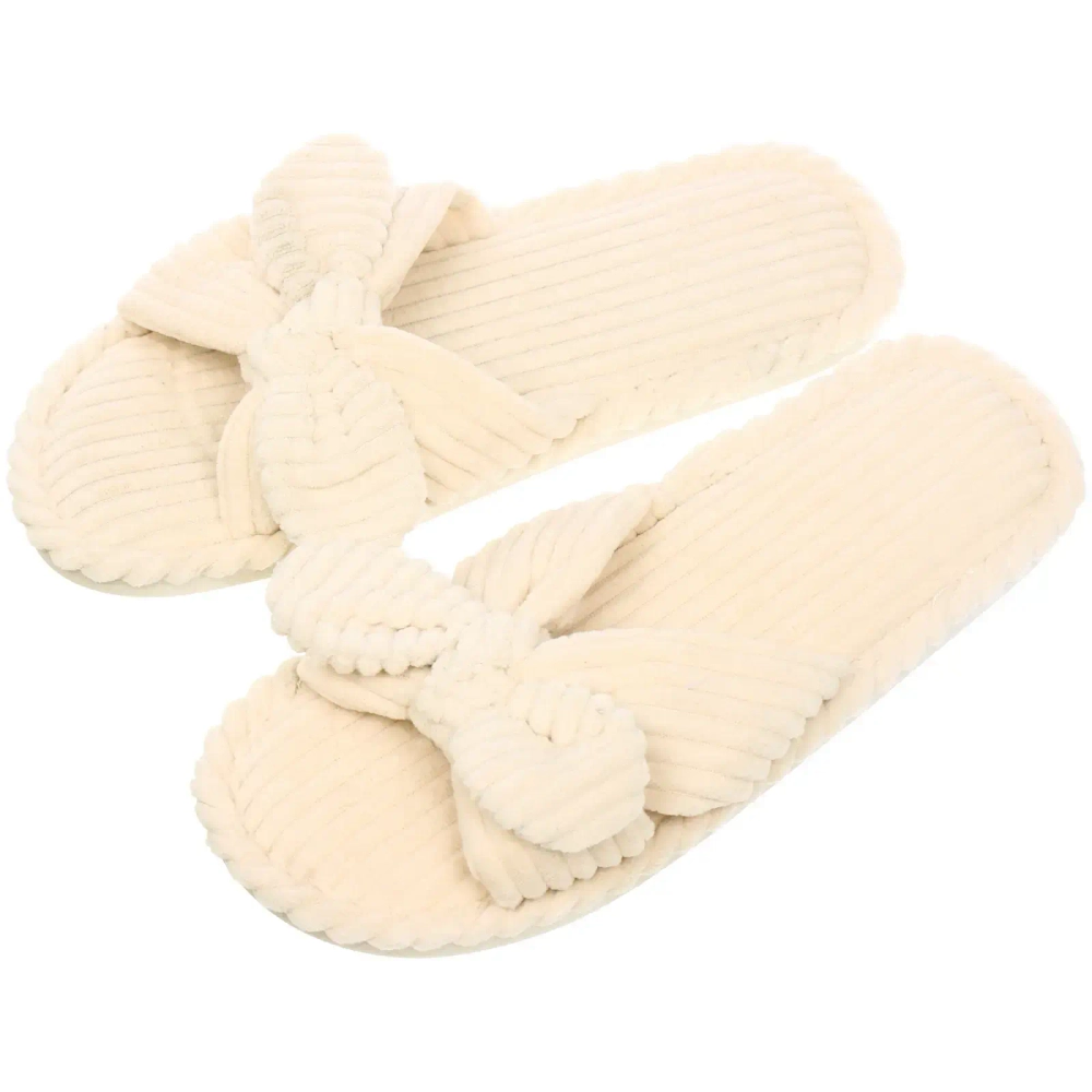 Тапочки женские домашние «COZY», цвет бежевый, р-р 40-41