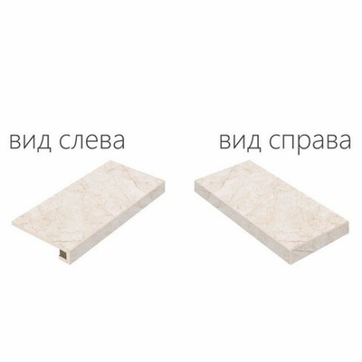 Ступень Contempora Pure Scalino Ang.Dx (Угловая Правая) Nat 120x33