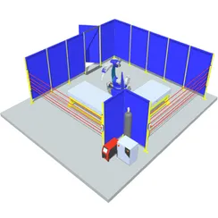 Роботизированный сварочный комплекс CRP-SWC-14(20)-2-WT