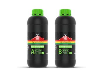 Удобрение минеральное для стадии вегетации и гидропоники RasTea Eco-Hydro Vega A+B 1 л