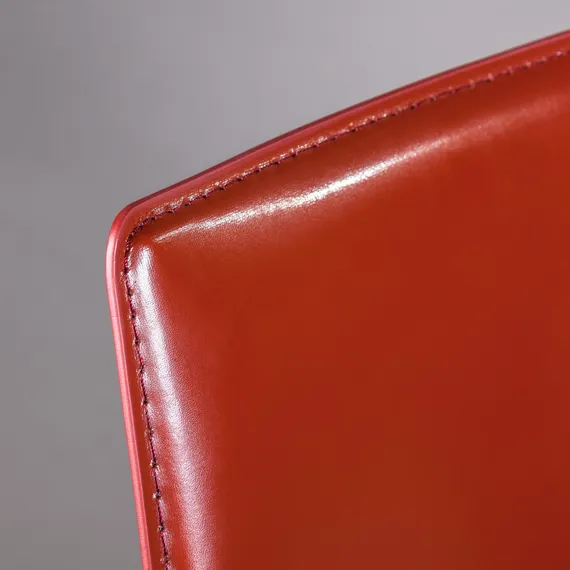 Стул Rolf красная кожа