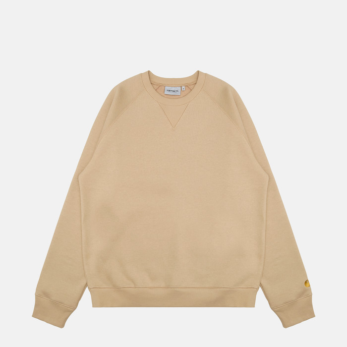 Толстовка мужская Carhartt WIP Chase Sweatshirt артикул:I033660_sable - купить в магазине Дайс