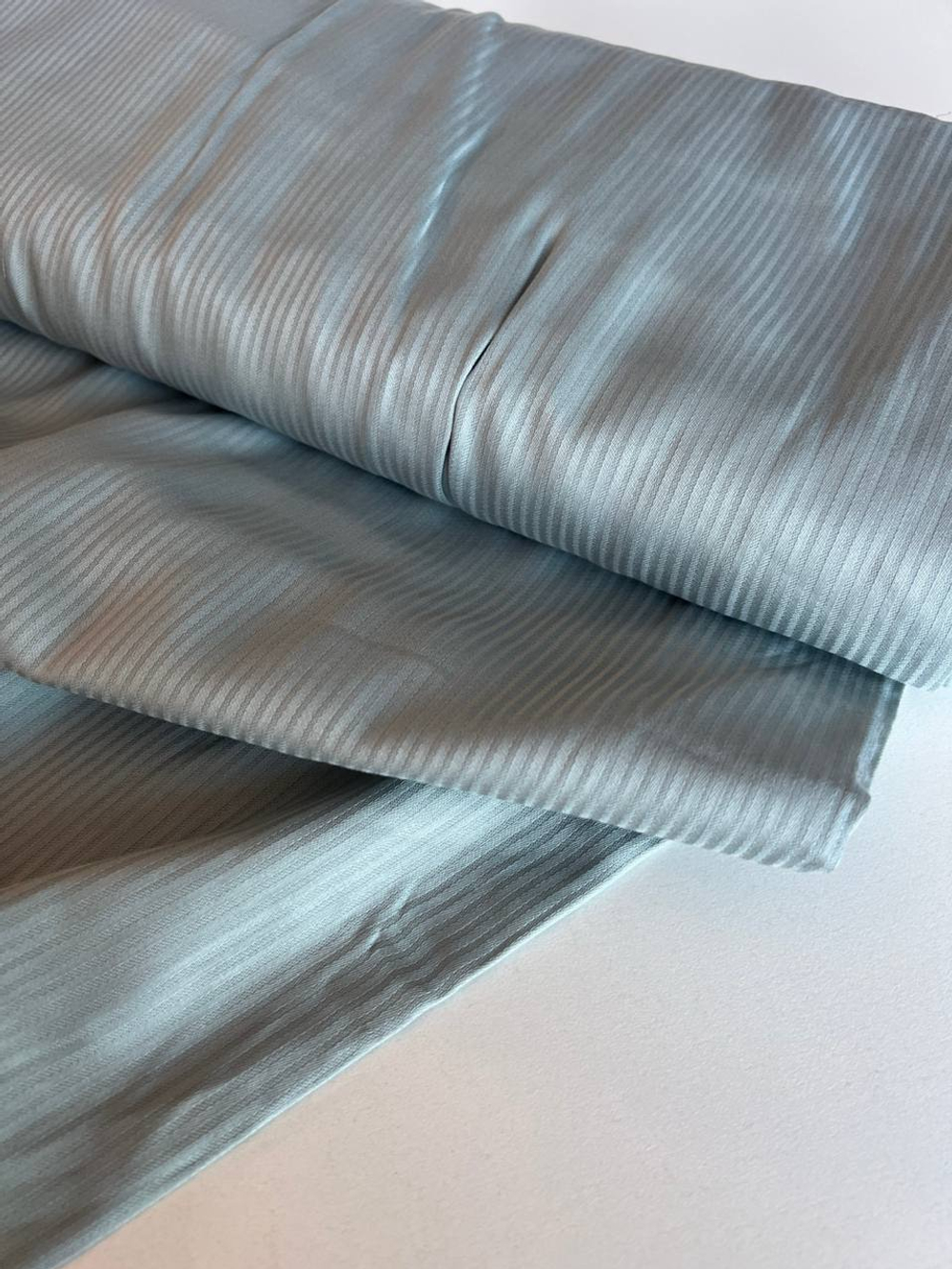 Страйп Сатин «Цвет воды»