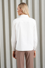 22935 Блузка женская (молочный)