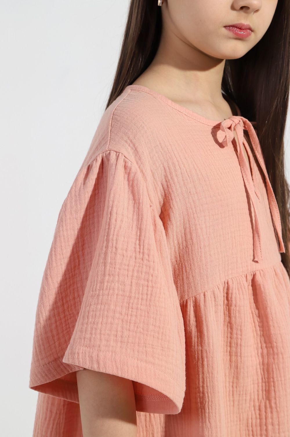 Туника для девочки Баунти-1 Виотекс ПУДРОВЫЙ