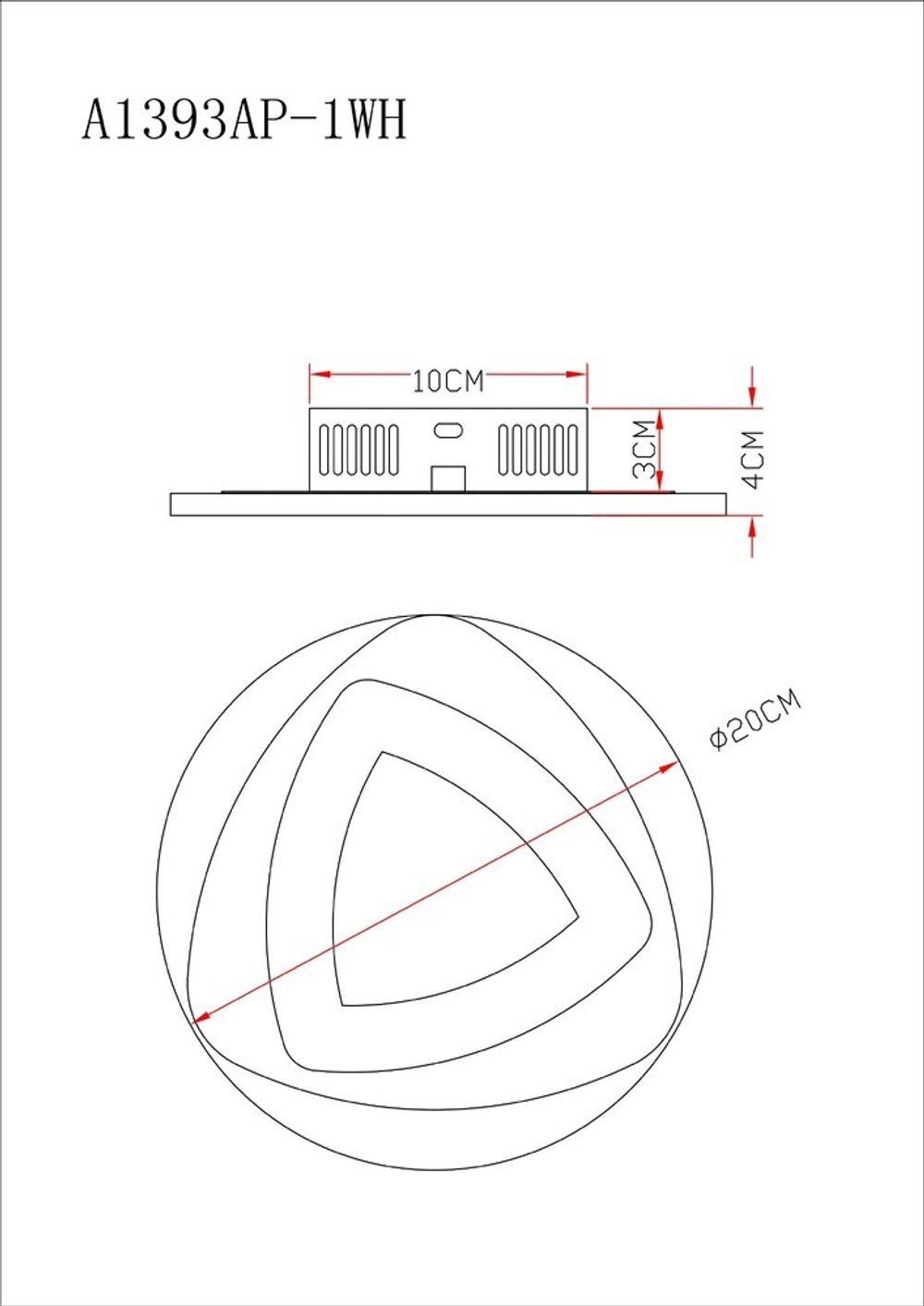 Потолочная люстра Arte Lamp