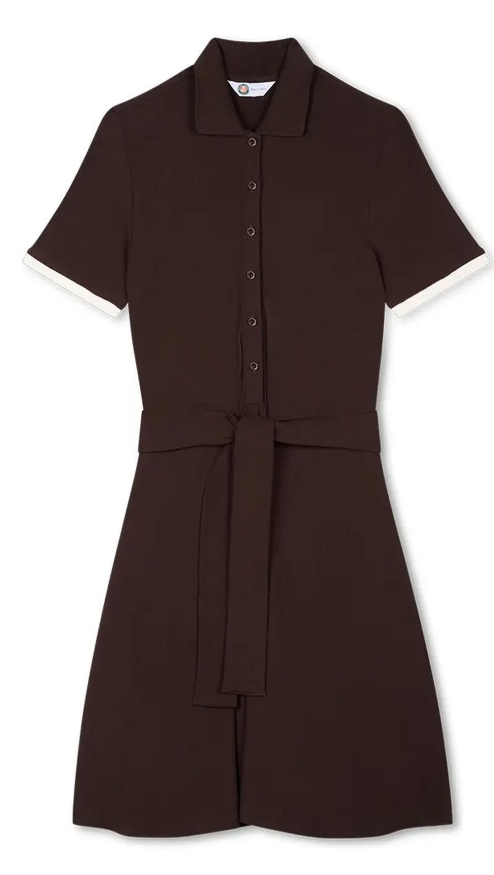 Теннисное платье Roland Garros Heritage Tina - chocolate