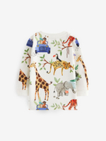 Лонгслив для мальчика Next 642-776, 3 шт., Мятный, Молочный, Горчичный