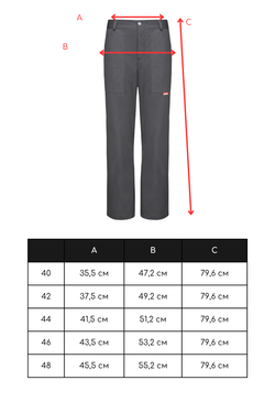 Брюки медицинские женские Лаворо, нэви хлопок