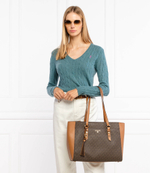 кожаная сумка-шопер sullivan Michael Kors - коричневый(30S1GNXT7B)