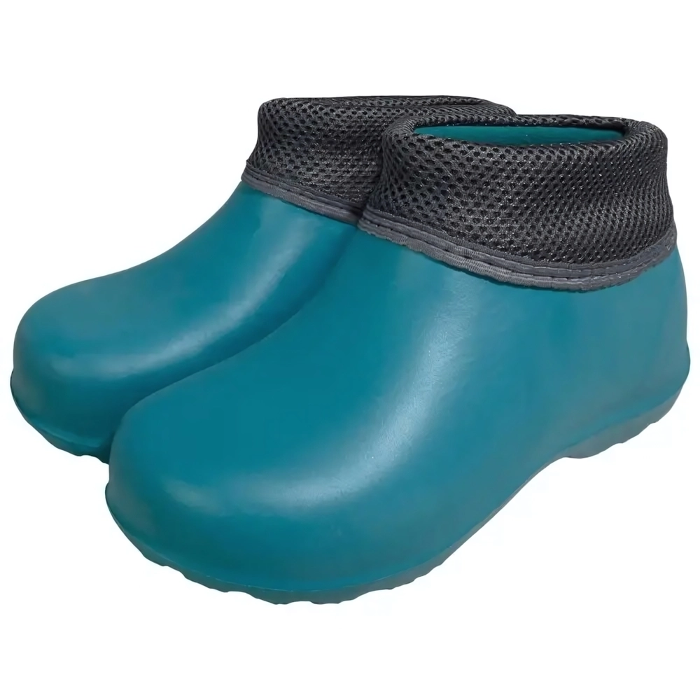 Галоши женские утепленные «Фрим» (Изумрудный/серый, 41)