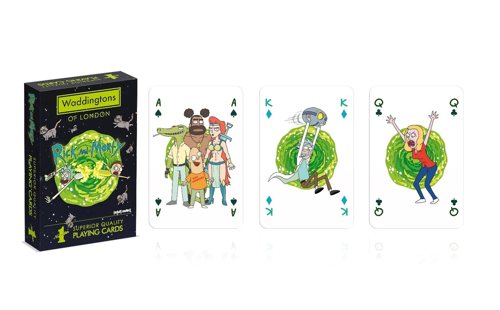 Игральные карты Rick&Morty