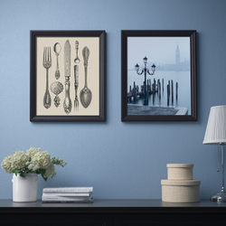 IKEA BILD  (ИКЕА БИЛД)  -  Плакат, элегантный дизайн, 40x50 см