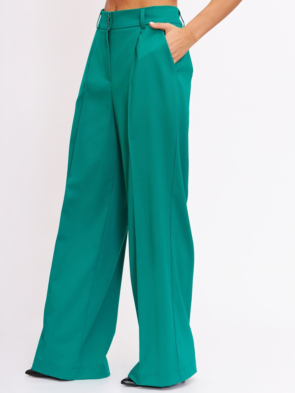 Брюки женские палаццо, Модный дом Виктории Тишиной, Амара 112-21-2, размер 46