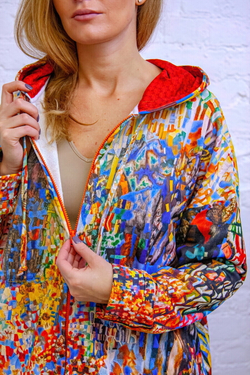 Зип худи «Формула весны», по мотивам живописного полотна Павла Филонова "Формула весны"