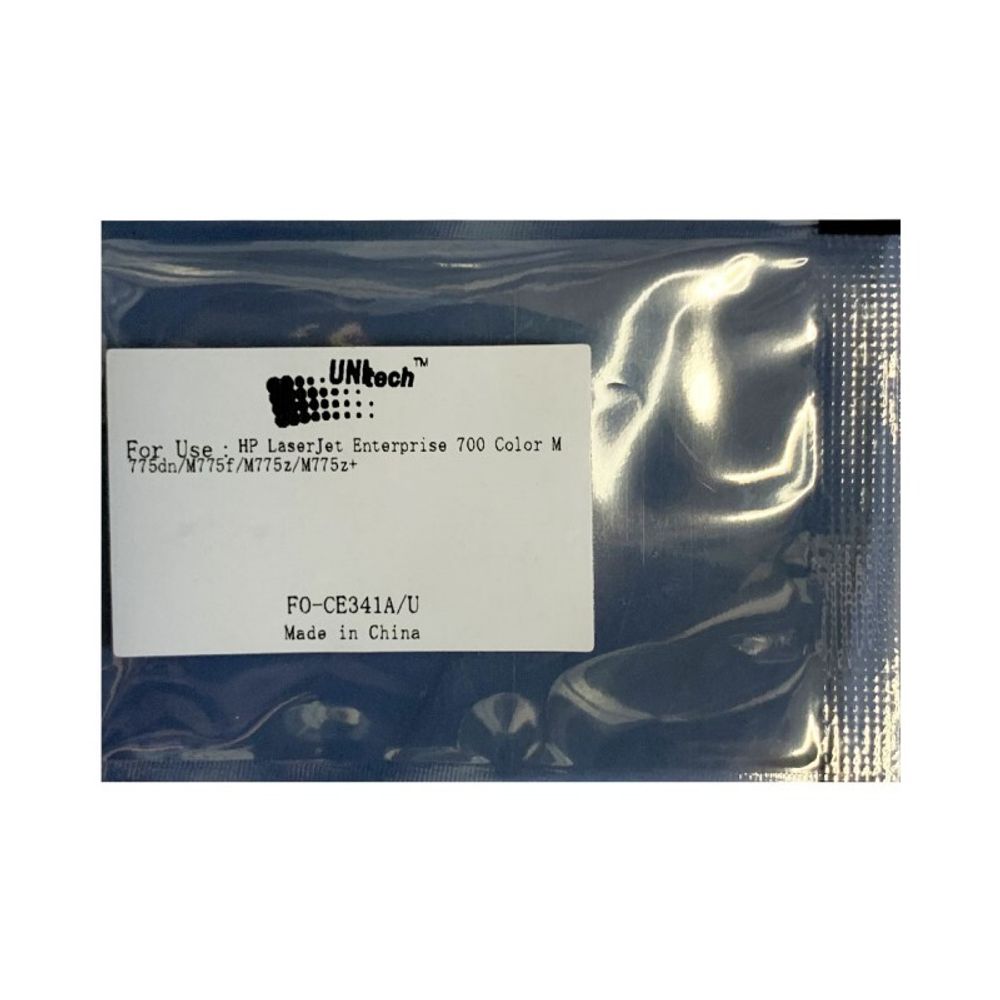 Чип для картриджа HP Color LJ M775 (16K) CE341A cyan UNItech(Apex)