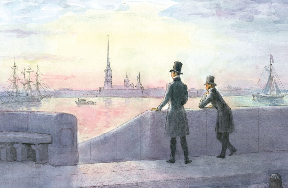 Евгений Онегин (илл. А. Рейпольского)