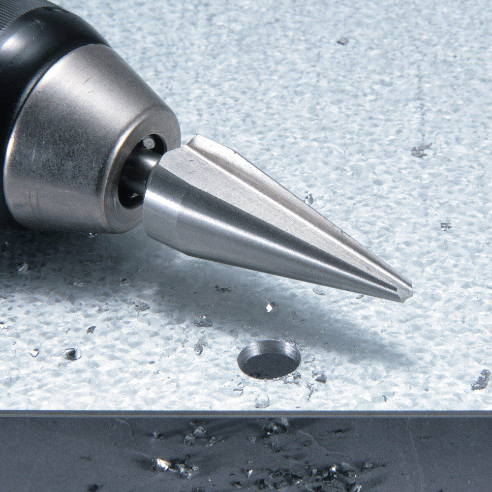 Сверло конусное по металлу 24-40x89 Makita D-40076 Металл Конусное HSS 24 - 40 мм L= 58 мм